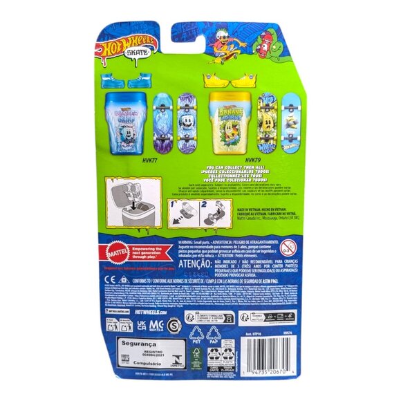 HOT WHEELS Skate Finger Board Fruit Explosion NEW SEALED 2024 RARE Collectible - Picture 2 of 8